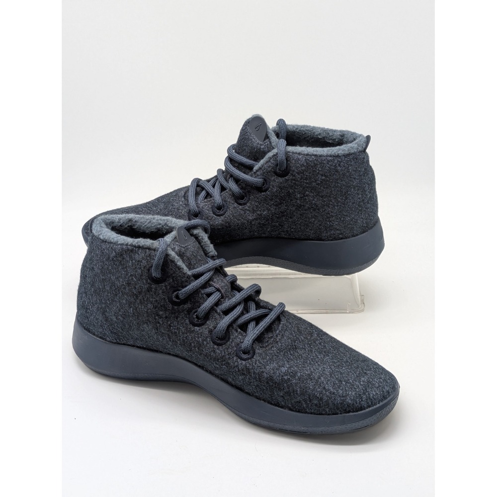 Allbirds Wool Runner-Up Mizzle Women's 9 Blue Merino Wool High Top Sneakers